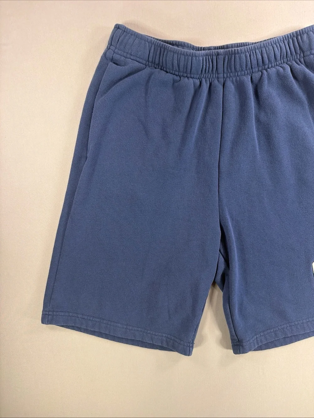 The North Face Men's Navy Blue Fleece Hybrid Shorts